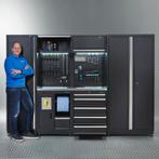 Datona Werkplaatsinrichting PREMIUM met RVS werkblad 285 cm, Doe-het-zelf en Bouw, Ophalen of Verzenden, Nieuw