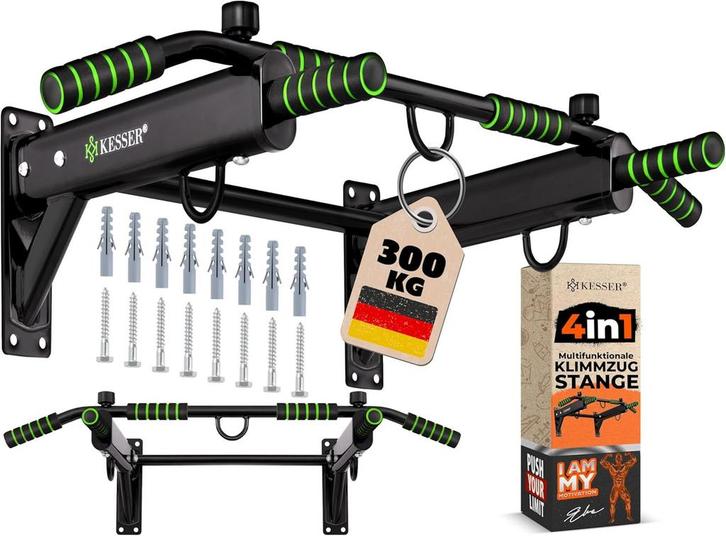 KESSER® 4-in-1 optrekstang voor wandmontage, antislip handgr, Huis en Inrichting, Overige Huis en Inrichting, Verzenden