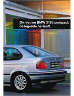 1994 BMW 3 SERIE COMPACT BROCHURE NEDERLANDS, Livres, Ophalen of Verzenden
