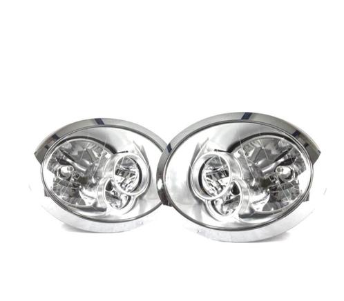 PHARES POUR MINI ONE R50 04-06 FOND CHROMÉ, Auto-onderdelen, Verlichting, Verzenden