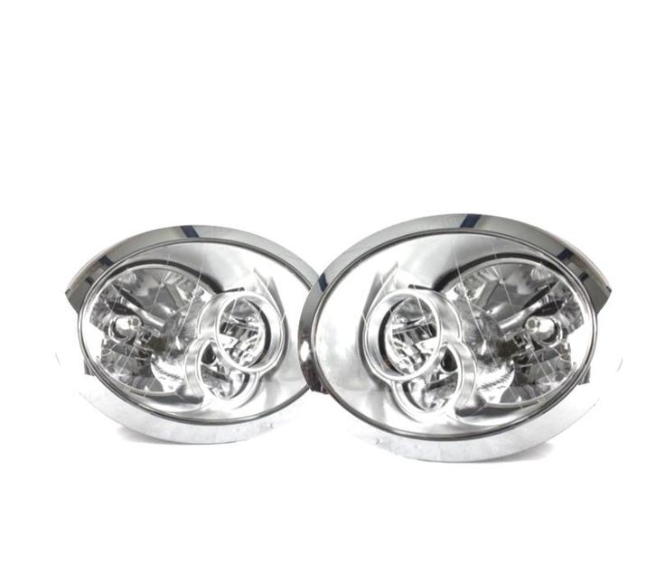 PHARES POUR MINI ONE R50 04-06 FOND CHROMÉ, Auto-onderdelen, Verlichting, Verzenden