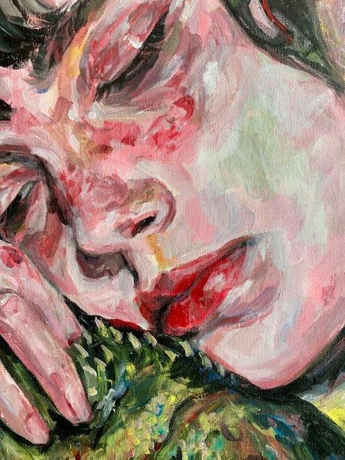 Anna Dart - Animal Instinct 180, Antiek en Kunst, Kunst | Schilderijen | Modern