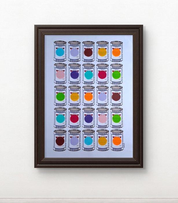 Bachibouzouk (1977) - Warhol vs Banksy vs Hirst, Antiek en Kunst, Kunst | Schilderijen | Modern