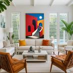 Nelson F. León - Escalera al Crepúsculo XL- (NO Reserve), Antiek en Kunst, Kunst | Schilderijen | Modern