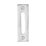 Kozijnplaatje mat geborsteld nikkel - De Oude Deurklink |..., Ophalen of Verzenden, Nieuw, Koper of Messing, Klink of Kruk