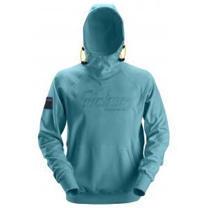 Snickers 2881 logo hoodie - 5700 - aqua blue - maat xl, Doe-het-zelf en Bouw, Veiligheidskleding