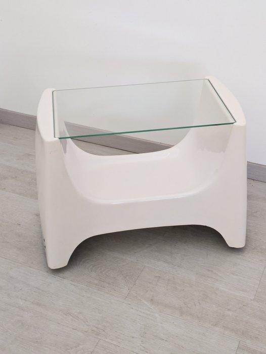 Serveerwagen - Glas, glasvezel, Antiek en Kunst, Kunst | Designobjecten