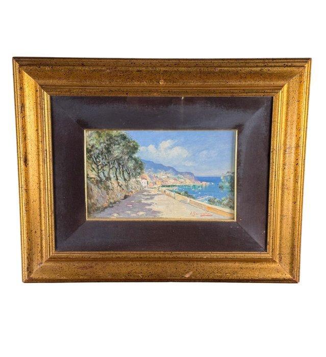 Italiaanse school (XX) - Paesaggio marino, Antiquités & Art, Art | Peinture | Classique