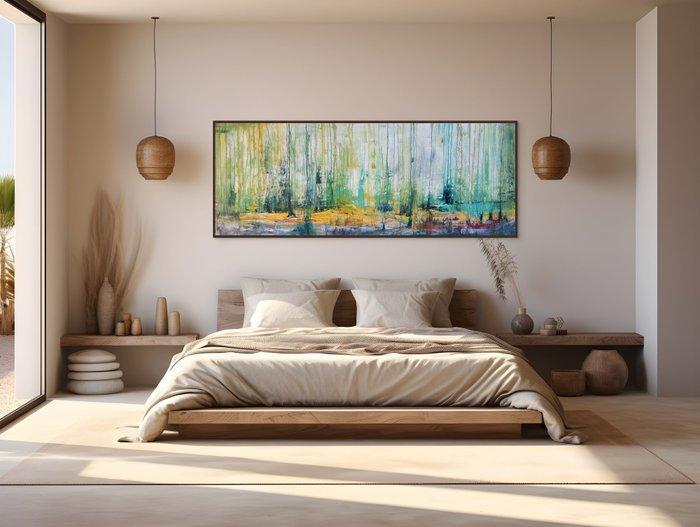 Sonia J. - Residues & Intervals- XXL, Antiquités & Art, Art | Peinture | Moderne