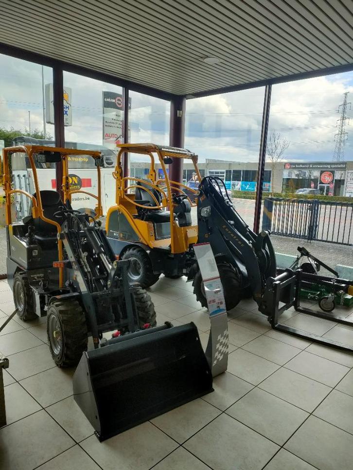Knikladers Eurotrac aan de scherpste prijs! Thuisgeleverd!!!, Zakelijke goederen, Machines en Bouw | Kranen en Graafmachines, Wiellader of Shovel