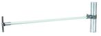 DEHN Afstandhouder RD 7-10mm L 1015mm Met Klem D 50mm StSt, Doe-het-zelf en Bouw, Verzenden, Nieuw