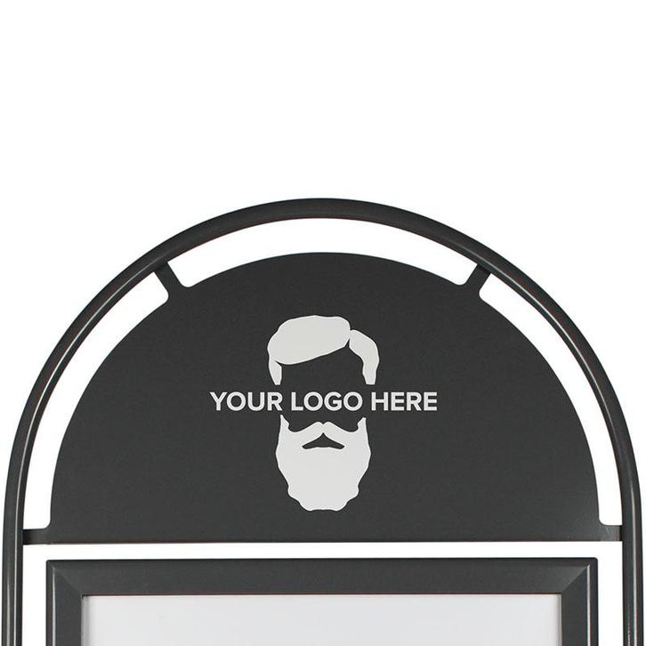 Bedrukt Topbord Round Tube A1 - Grey, Zakelijke goederen, Overige Zakelijke goederen, Verzenden