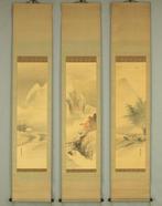 Seasonal Landscape Summer Autumn Winter with Box - Matsumura, Antiek en Kunst