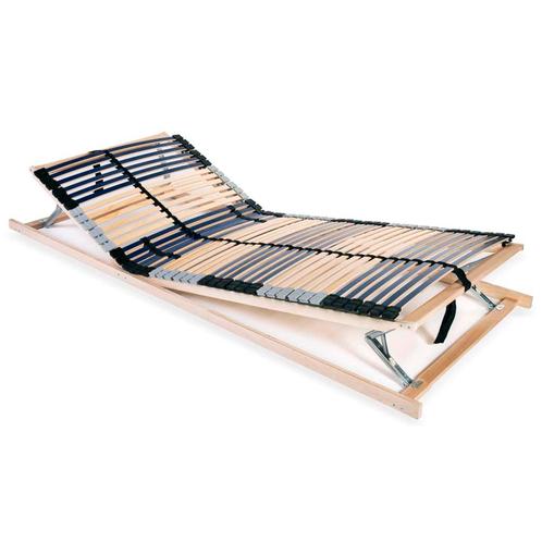 vidaXL Lattenbodem met 42 latten 7 zones 80x200 cm, Huis en Inrichting, Slaapkamer | Bedden, Nieuw, Verzenden