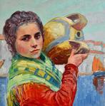 Josef Syrovy (1879-1956) - Jeune vénitienne à la cruche, Antiek en Kunst