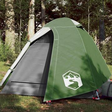 vidaXL Koepeltent 2-persoons waterdicht groen, Verzenden, Nieuw
