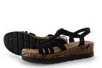 Rieker Sandalen in maat 41 Zwart | 5% extra korting, Verzenden, Zwart, Sandalen of Muiltjes, Zo goed als nieuw