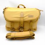 Caden vintage canvas schoudertas Lichtgoud (8309) Cameratas, Nieuw