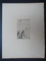 Auguste Renoir (1841-1919) - Sur la plage de Berneval, Antiek en Kunst