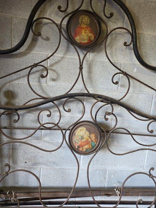 Bed - Smeedijzer, Metaal, Antiquités & Art, Antiquités | Autres Antiquités