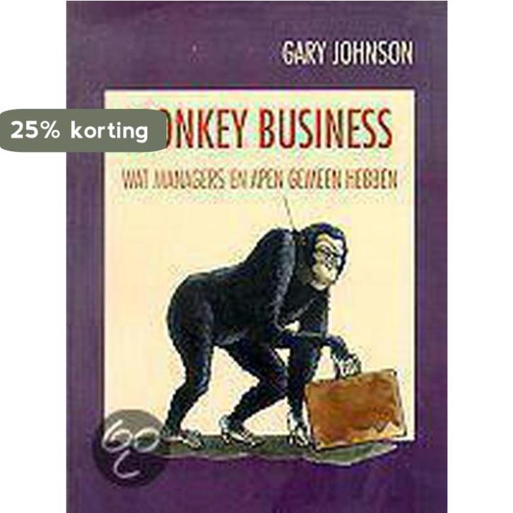 Monkey Business 9789070512750 Gary Johnson, Boeken, Economie, Management en Marketing, Zo goed als nieuw, Verzenden