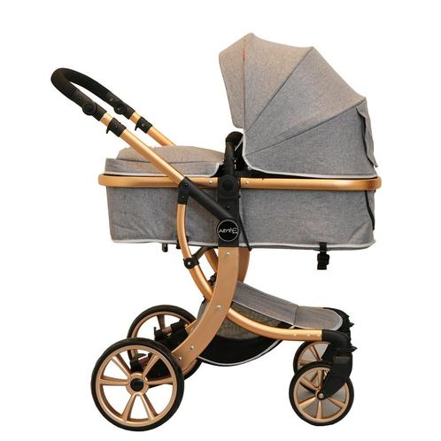 Bellaby Nieuwe Luxe Kinderwagen 2 In 1 Grijs, Kinderen en Baby's, Buggy's, Ophalen of Verzenden