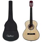 vidaXL Gitaar klassiek beginner met tas 3/4 36, Musique & Instruments, Instruments à corde | Guitares | Acoustiques, Verzenden