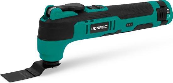 2dekans | VONROC Accu Multitool 12V – met schraapmes,, Bricolage & Construction, Outillage | Ponceuses, Enlèvement ou Envoi