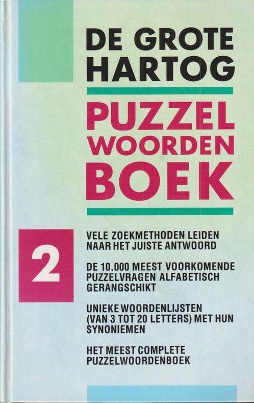 Grote hartog puzzelwoordenboek (2 d 9789065906663, Boeken, Hobby en Vrije tijd, Gelezen, Verzenden