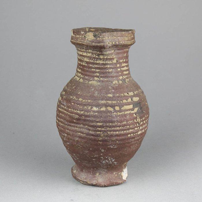 Kruik - Medievan Jacoba jug, 14th century - Rhine valley -, Antiek en Kunst, Antiek | Glaswerk en Kristal