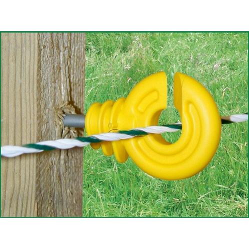 Ringisolator compact, geel korte steun - kerbl, Dieren en Toebehoren, Stalling en Weidegang
