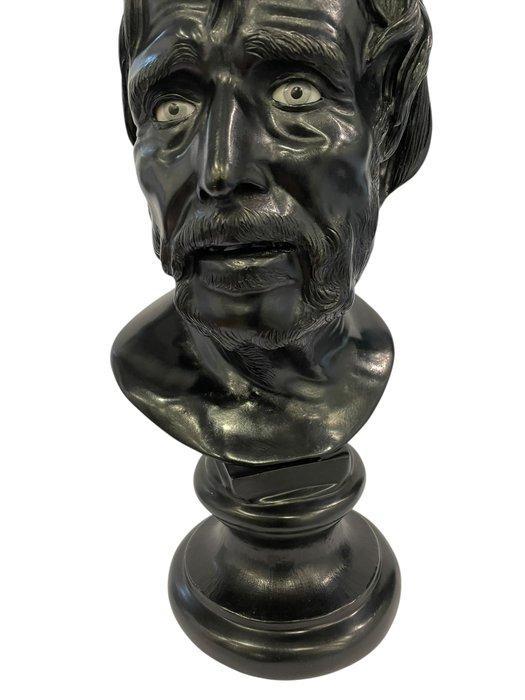 sculptuur, Testa di Seneca - 50 cm - Was, Antiek en Kunst, Antiek | Keramiek en Aardewerk