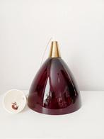 G. Holman - Plafondlamp - Glas, Messing, Antiek en Kunst