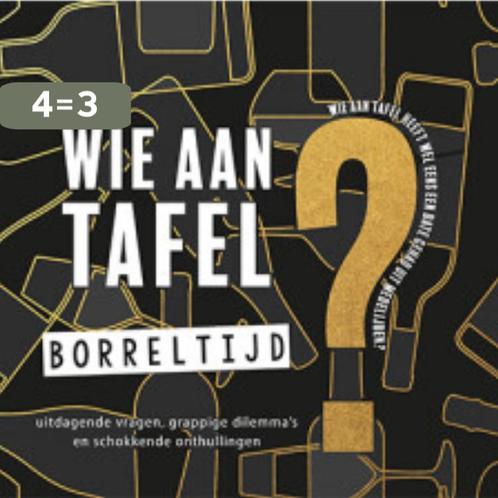 Wie aan tafel? Borreltijd 9789463549035, Boeken, Stripverhalen, Gelezen, Verzenden