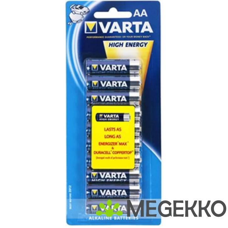 Varta High Energy AA 20-pack Wegwerpbatterij Alkaline, Computers en Software, Accu's en Batterijen, Nieuw, Verzenden