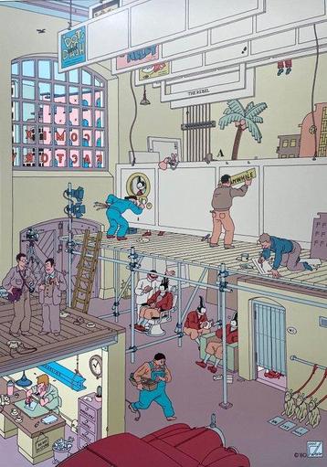 Joost Swarte - 1 Offset Print - Comix Factory - 1988