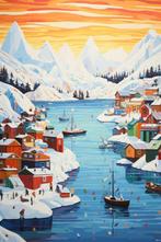 Felix van Horst - Arctic Abode (XXL), Antiek en Kunst