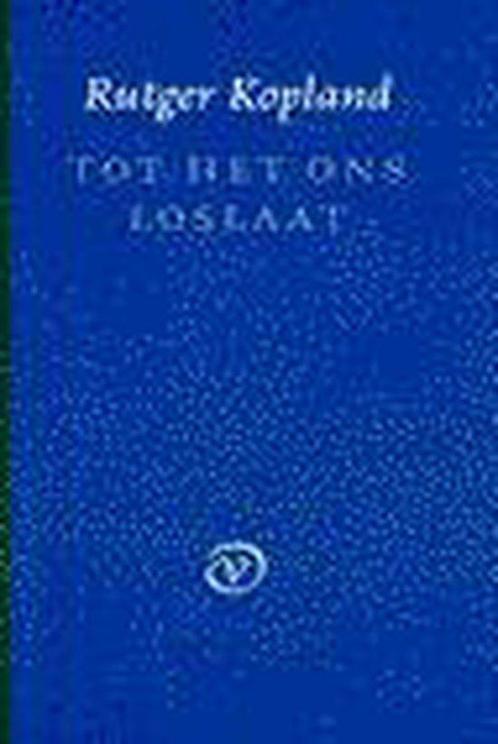Tot Het Ons Loslaat Pap 9789028209114, Boeken, Gedichten en Poëzie, Gelezen, Verzenden