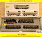 Marklin modeltreinen, locomotieven, wagons, rails, 2dehands, Hobby en Vrije tijd, Ophalen of Verzenden, Nieuw, Märklin