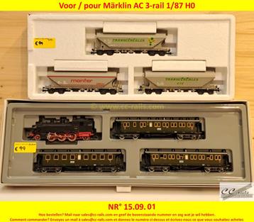 Marklin modeltreinen, locomotieven, wagons, rails, 2dehands beschikbaar voor biedingen