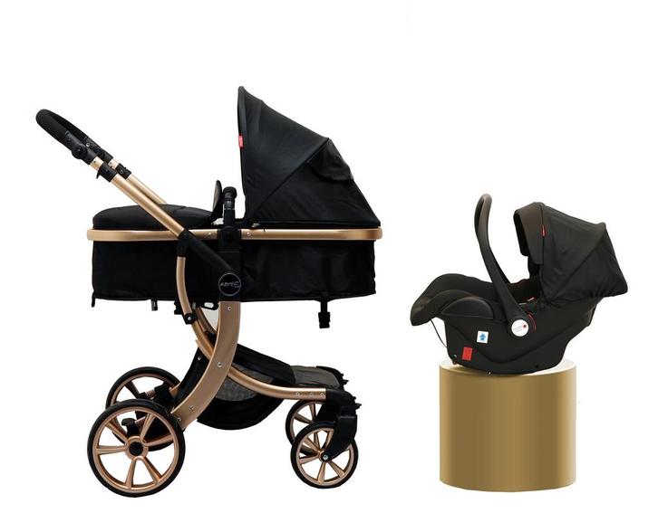 Bellaby Gb14748-608-bk- Luxe Kinderwagen 3 In 1 Met, Kinderen en Baby's, Autostoeltjes, Ophalen of Verzenden