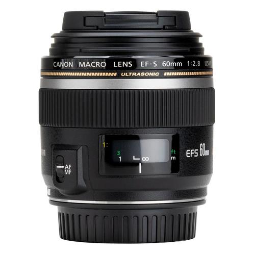 Canon EF-S 60mm f/2.8 macro USM met garantie, TV, Hi-fi & Vidéo, Photo | Lentilles & Objectifs, Envoi