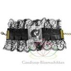 Corsage polscorsage-armband vintage victoria zwart kant, Maison & Meubles