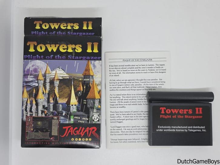 Atari Jaguar - Towers II, Games en Spelcomputers, Spelcomputers | Atari, Gebruikt, Verzenden
