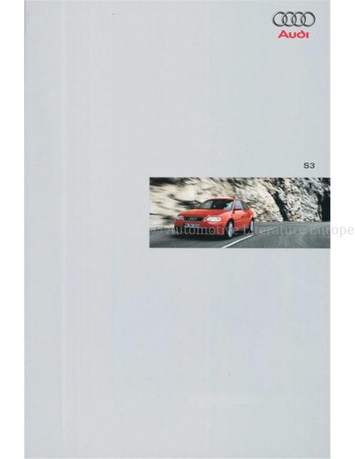 1999 AUDI S3 BROCHURE NEDERLANDS, Livres, Autos | Brochures & Magazines