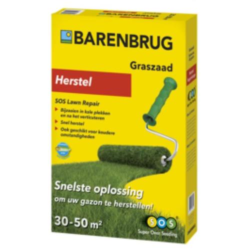 Sos lawn repair barenbrug graszaad herstelgras 1 kg -, Tuin en Terras, Gras en Kunstgras, Nieuw