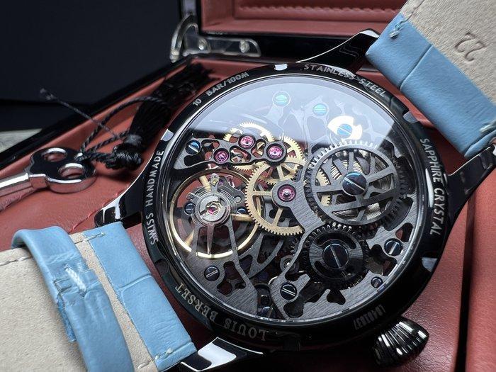 Louis Berset - Swiss Handmade - Skeleton - L004387 - Homme -, Bijoux, Sacs & Beauté, Montres | Hommes