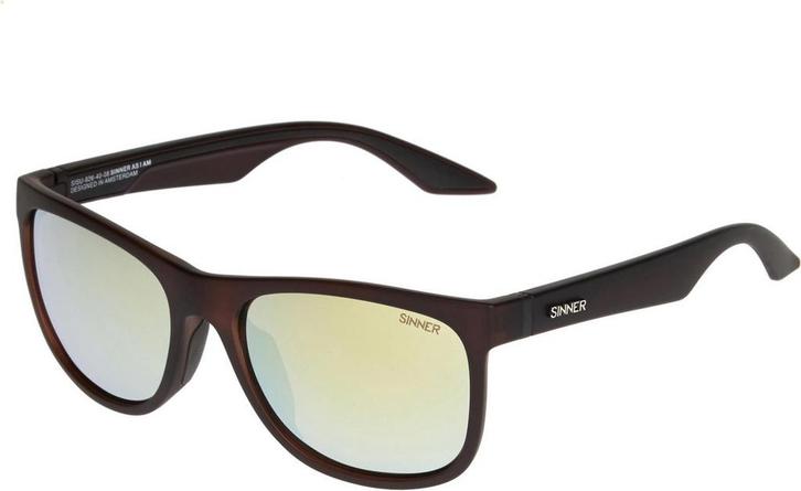 Sinner Rockford Zonnebril - Mat Bruin (Zonnebrillen), Handtassen en Accessoires, Zonnebrillen en Brillen | Heren, Nieuw, Verzenden