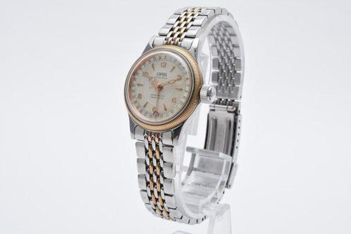 Oris - ORIS Pointer Date 7464C 28mm Silver Dial Day, Handtassen en Accessoires, Horloges | Heren