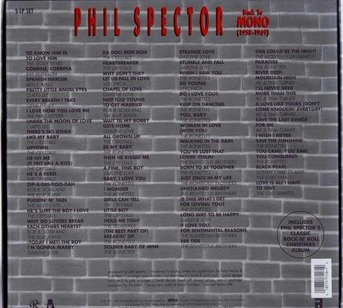 Phil Spector (Wall Of Sound) - Back To Mono - 5LP Box-set +, Cd's en Dvd's, Vinyl Singles